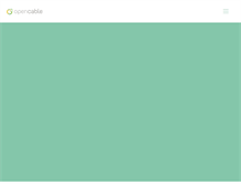 Tablet Screenshot of opencable.es